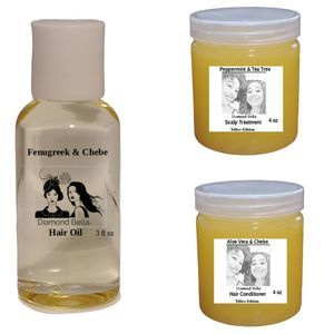 Diamond Bella Creators Hair Care Bundle #15, Made in USA for all hair types